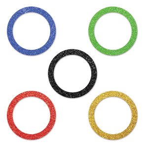 Olympic Rings Deluxe Confetti (Per bag)