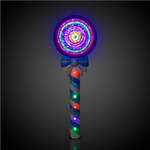 LED Blue Lollipop Wand