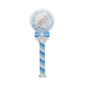 LED Blue Lollipop Wand