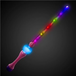 LED Pink Bubble Sword