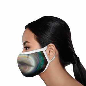 Milky Way Polyester Face Mask