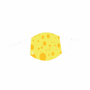 Gold Color Dots On Yellow