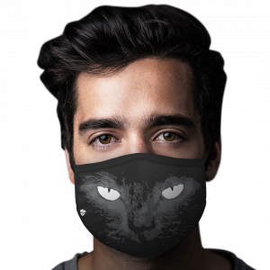 Black Cat With Bright Eyes