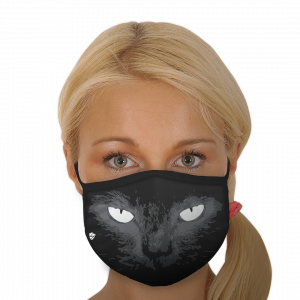 Black Cat With Bright Eyes