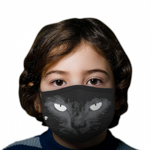 Black Cat With Bright Eyes
