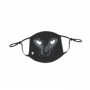 Black Cat With Bright Eyes