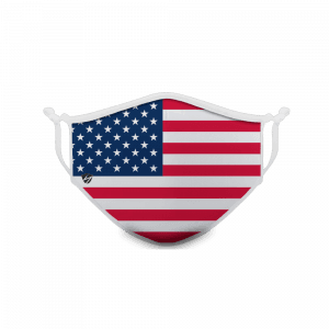 USA Flag Polyester Face Mask