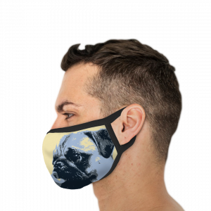 Pug Dog Face Design