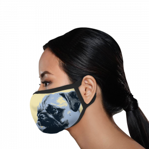 Pug Dog Face Design
