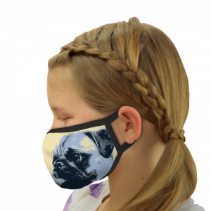 Pug Dog Face Design