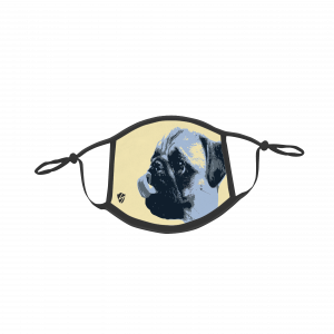 Pug Dog Face Design