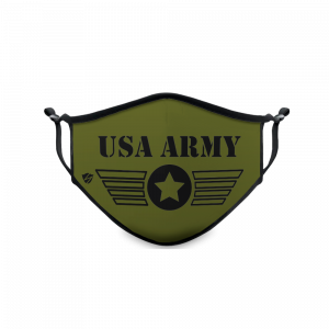 USA Army Design On Olive Green