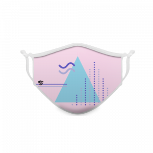 Light Blue Triangle Design