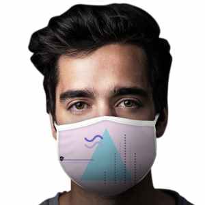 Light Blue Triangle Design