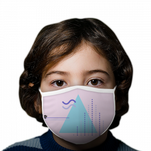 Light Blue Triangle Design