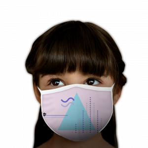 Light Blue Triangle Design