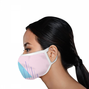 Light Blue Triangle Design