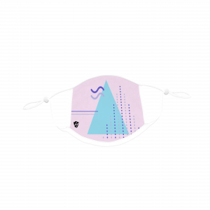 Light Blue Triangle Design