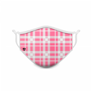 Pink-White Plaid Design