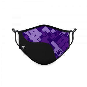 Black-Purple Camo Design