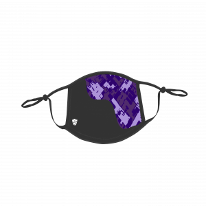 Black-Purple Camo Design