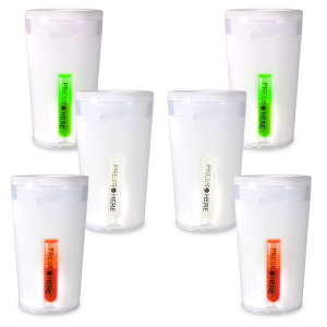 Assorted Glow Shot Glasses (Per 6 pack)