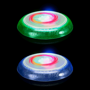 LED Rainbow Flying Disc/Frisbee