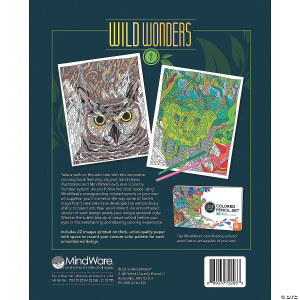 Wild Wonders Color by Number: Book 2