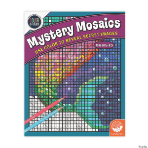 Color By Number Mystery Mosaics: Book 15