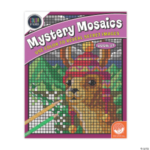 Color By Number Mystery Mosaics: Book 17