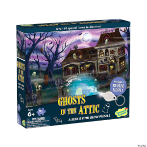 Ghosts In The Attic Seek & Find Glow Puzzle