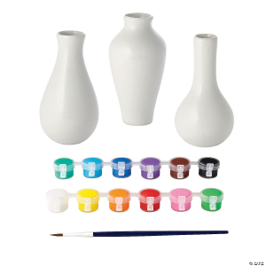 Paint Your Own Porcelain Vases