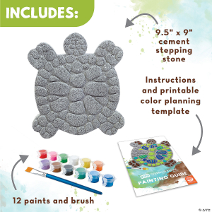 Paint Your Own Stepping Stone: Turtle