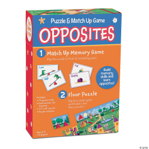 Opposites Match Up Game & Puzzle