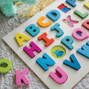 Wood Alphabet Puzzle