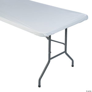 8 Ft. Fitted Rectangle Plastic Tablecloths