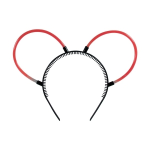 Glow Bunny Ears - Red