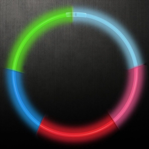 Rainbow 22 Inch Glow Necklaces