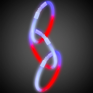 9" Bracelets -Red, White & Blue (50 Pack)