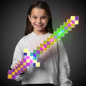 LED Mardi Gras Pixel 24" Sword