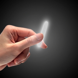 White Mini Glow Sticks - 50 pack
