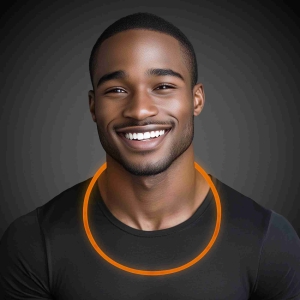Orange 22" Glow Necklaces