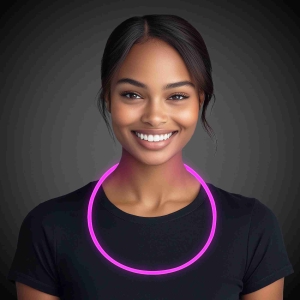 Pink 22" Glow Necklaces