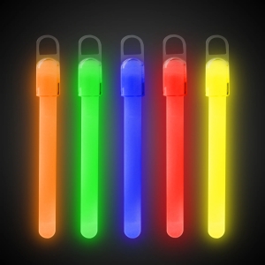 Assorted 6" Glow Sticks (25 pack)