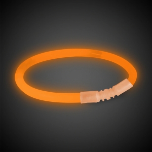 Orange 9" Glow Bracelets (Per 50 pack)