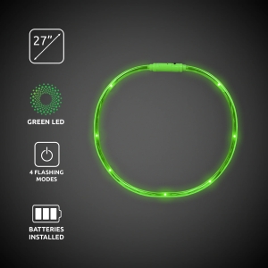 Green LED 27" Necklace