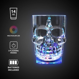 LED Skull 14 oz. Cup