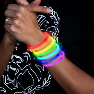 Multi-Colored 8 Inch Glow Bracelets 10 per purchase! 