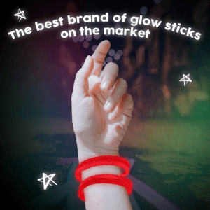 8'' Twister Glowstick Bracelets - Red