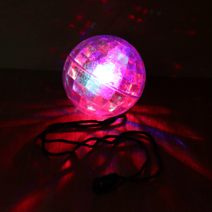 LED Light Up Disco Ball Necklace